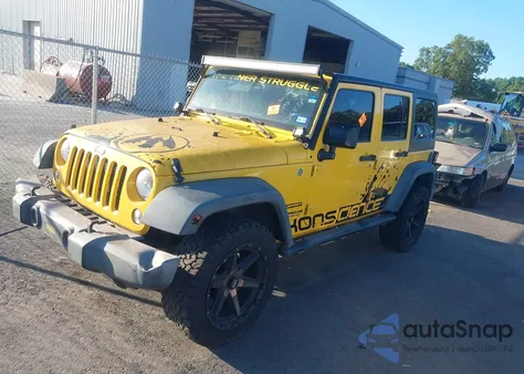 2015 Jeep Wrangler Unlimited Sport z USA, uszkodzony, nr VIN 1C4BJWDG9FL565838